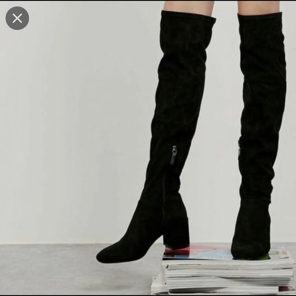 Zara Thigh High Boots